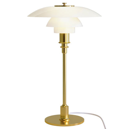 PH 3/2 table lamp by Louis Poulsen #metallised brass #