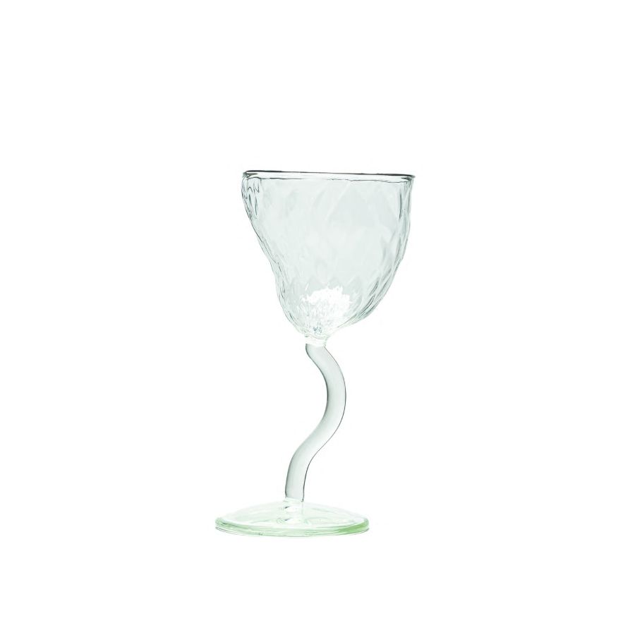 Wine Glass Classics on Acid Diamonds by Seletti