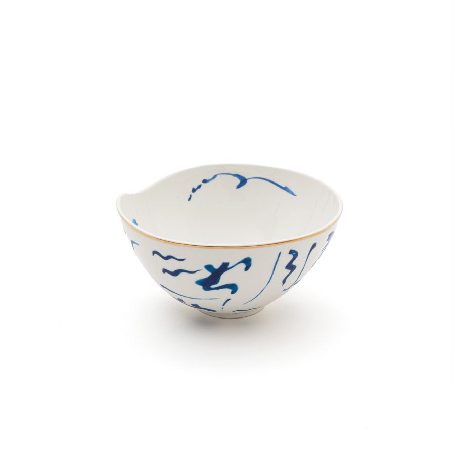 Porcelain Salad Bowl Classics on Acid Koi by Seletti