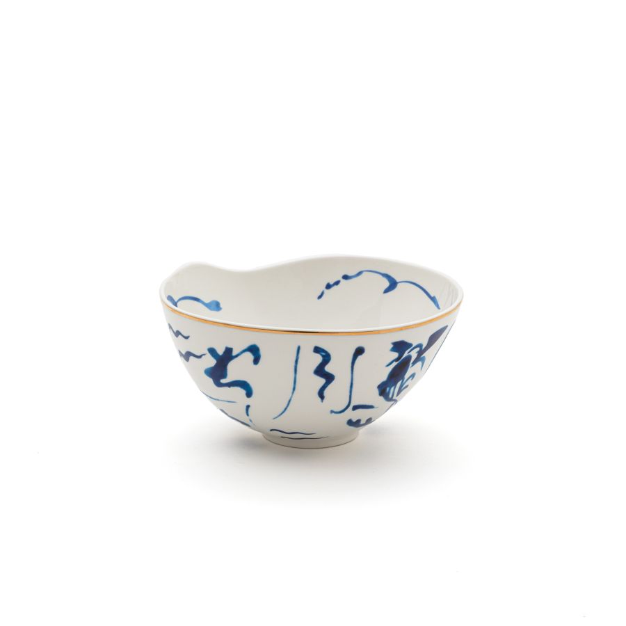 Porcelain Salad Bowl Classics on Acid Koi by Seletti