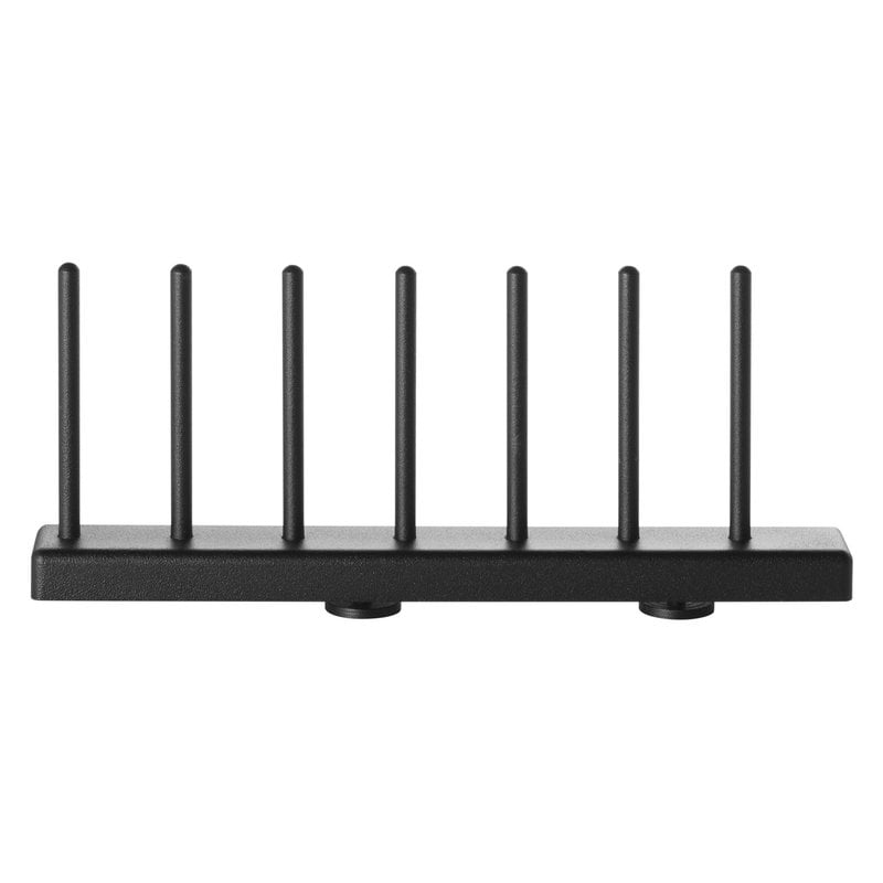 String place rack by String Furniture #20 cm, 2 pcs, black #