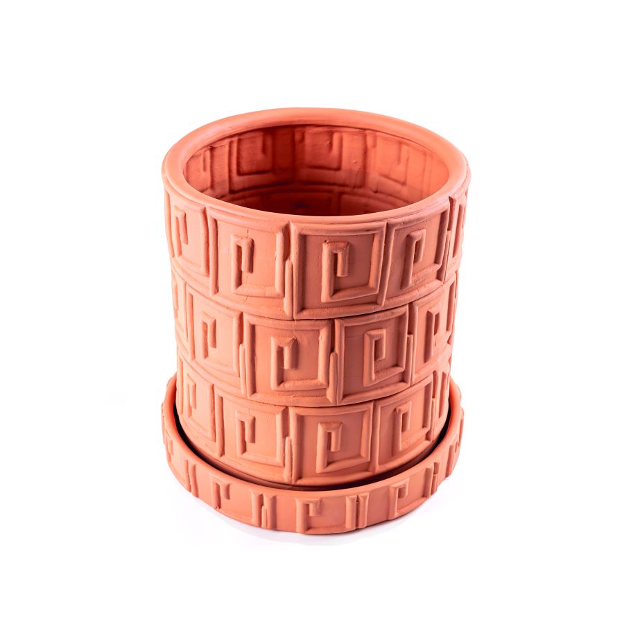 Terracotta vase Magna Graecia Greca by Seletti