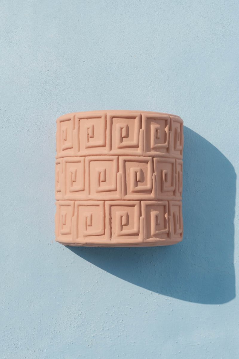 Terracotta Wall vase Magna Graecia Greche by Seletti