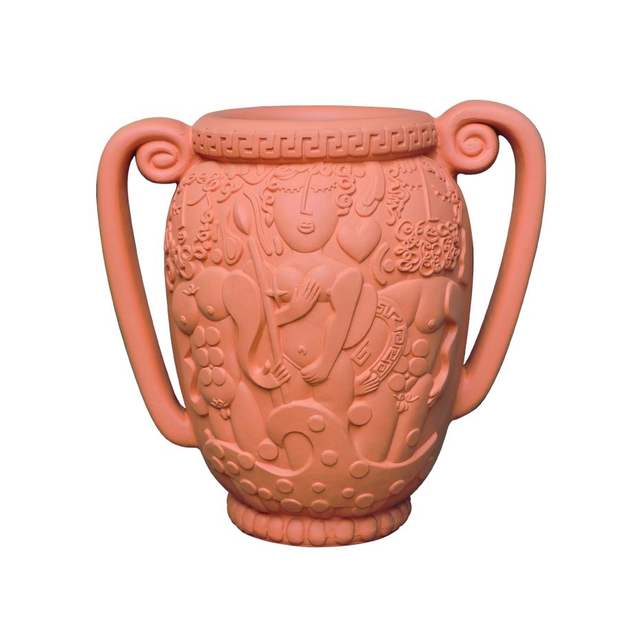 Terracotta Anfora Magna Graecia by Seletti