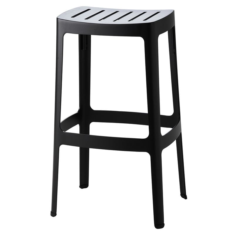 Cut bar stool by Cane-line #black #