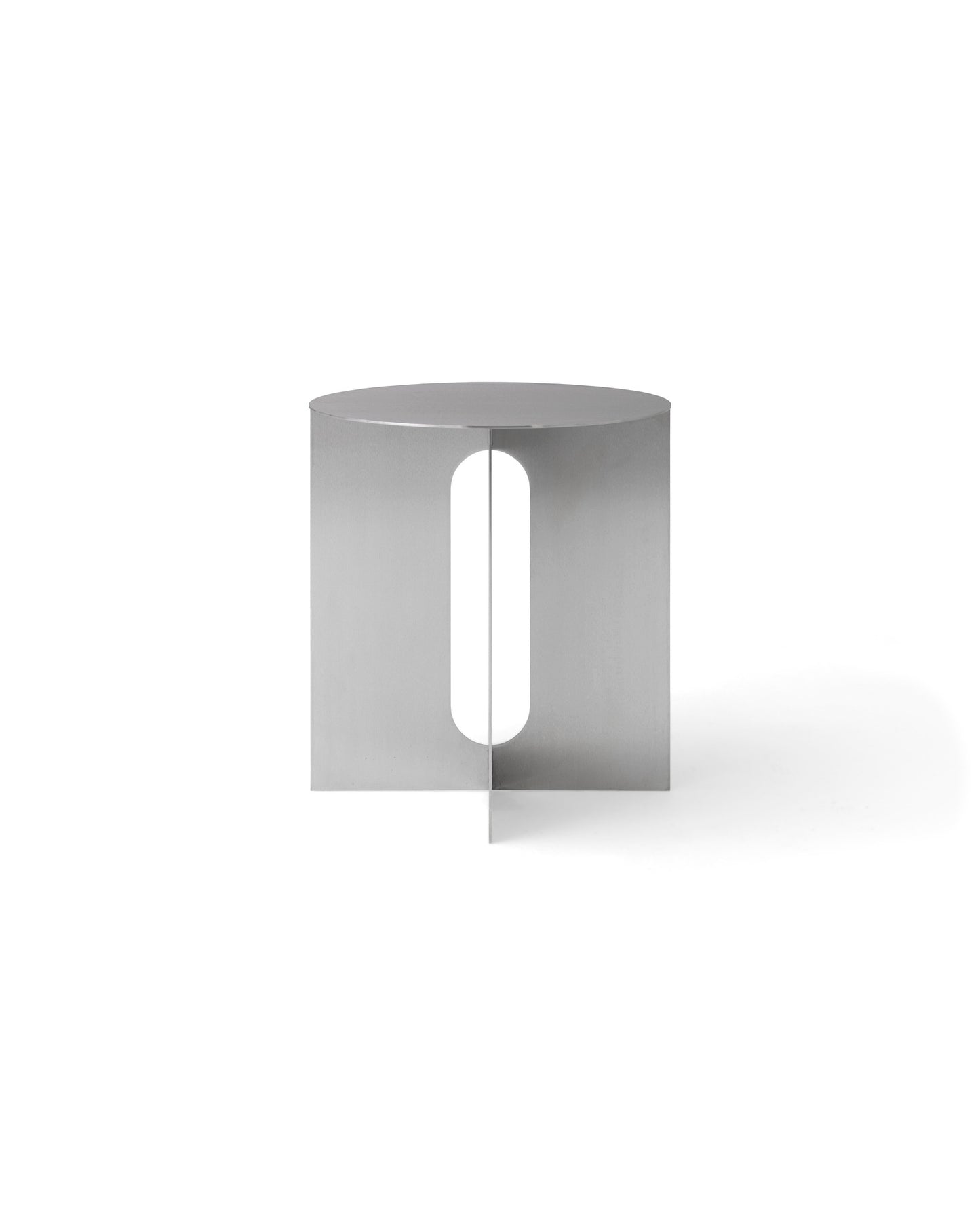 Androgyne side table, 40 cm, steel