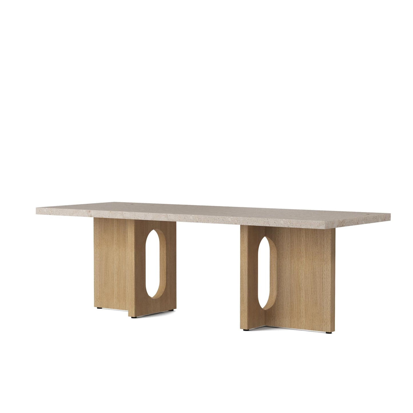 Androgyne Coffee Table by Audo #Oak / Kunis breccia