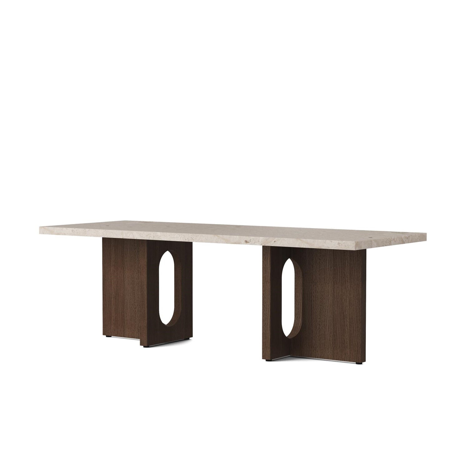 Androgyne Coffee Table by Audo #Dark oak / Kunis breccia