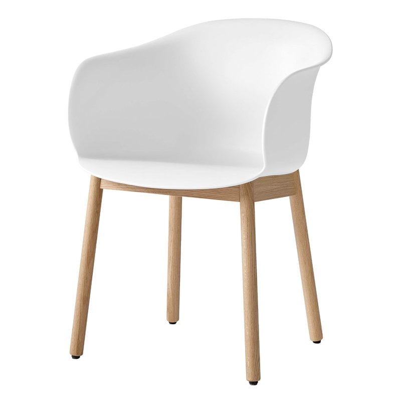 Elefy JH30 chair by &Tradition #white - oak #