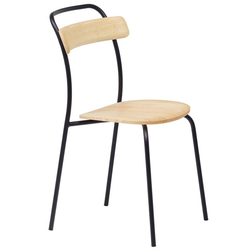 MC16 Forcina chair by Mattiazzi #black steel - ash #