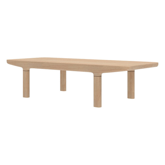 Camille L29 coffee table, natural oak