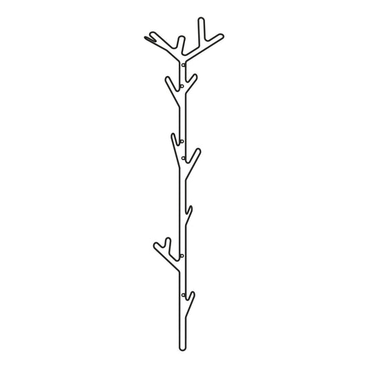 Branch Coat Rack by Maze #Black