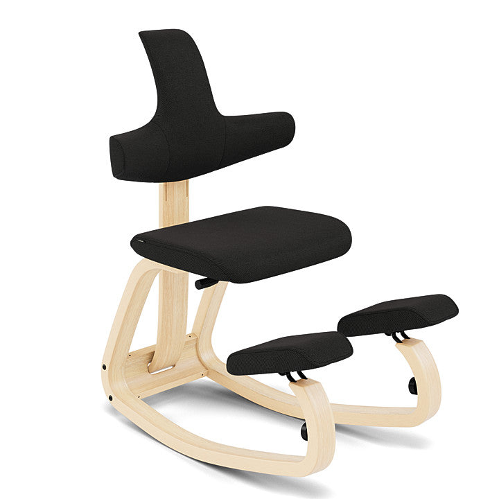 Thatsit™ Balans® - The original kneeling chair with the unique pendulum movemen (Base - Natural Lacquered Ash) by Varier Furniture