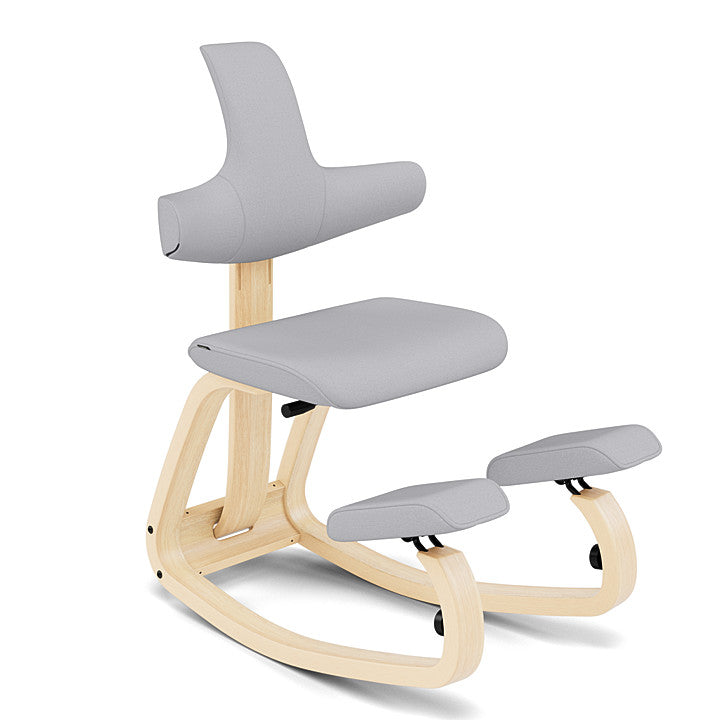 Thatsit™ Balans® - The original kneeling chair with the unique pendulum movemen (Base - Natural Lacquered Ash) by Varier Furniture