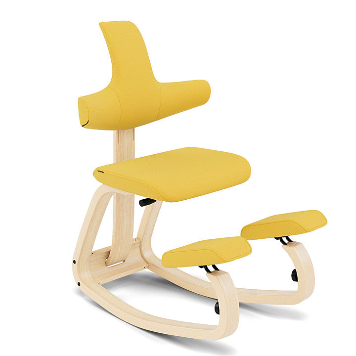 Thatsit™ Balans® - The original kneeling chair with the unique pendulum movemen (Base - Natural Lacquered Ash) by Varier Furniture