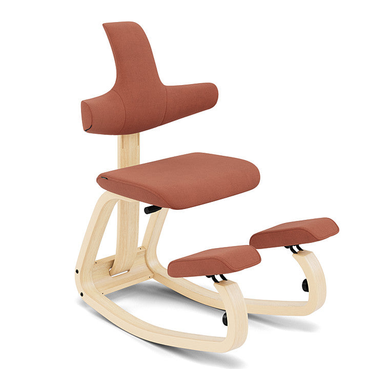 Thatsit™ Balans® - The original kneeling chair with the unique pendulum movemen (Base - Natural Lacquered Ash) by Varier Furniture