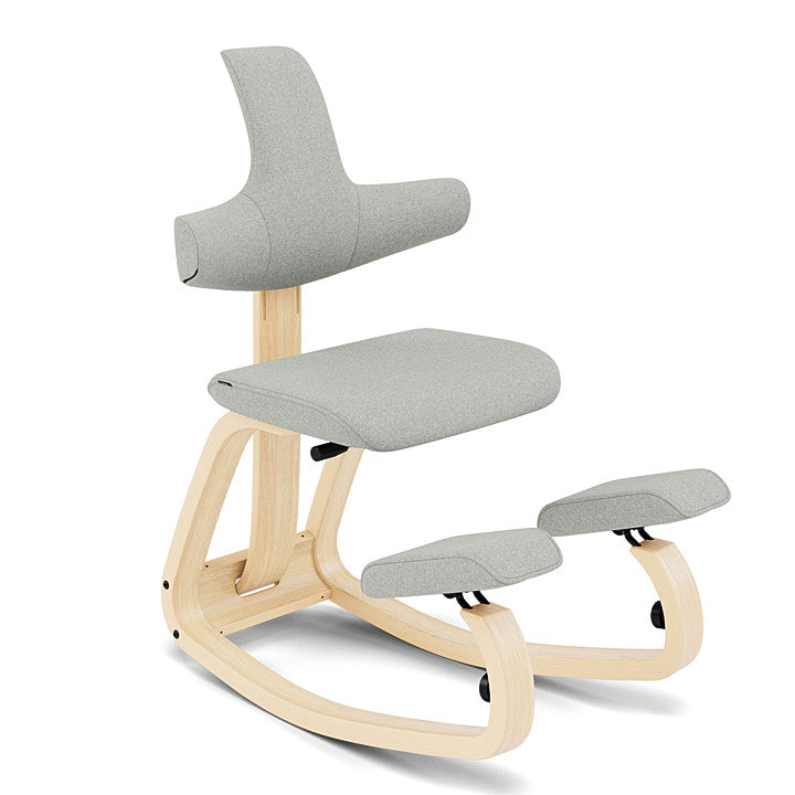 Thatsit™ Balans® - The original kneeling chair with the unique pendulum movemen (Base - Natural Lacquered Ash) by Varier Furniture