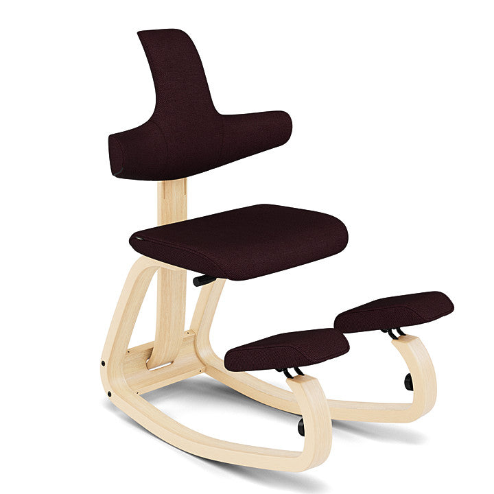 Thatsit™ Balans® - The original kneeling chair with the unique pendulum movemen (Base - Natural Lacquered Ash) by Varier Furniture