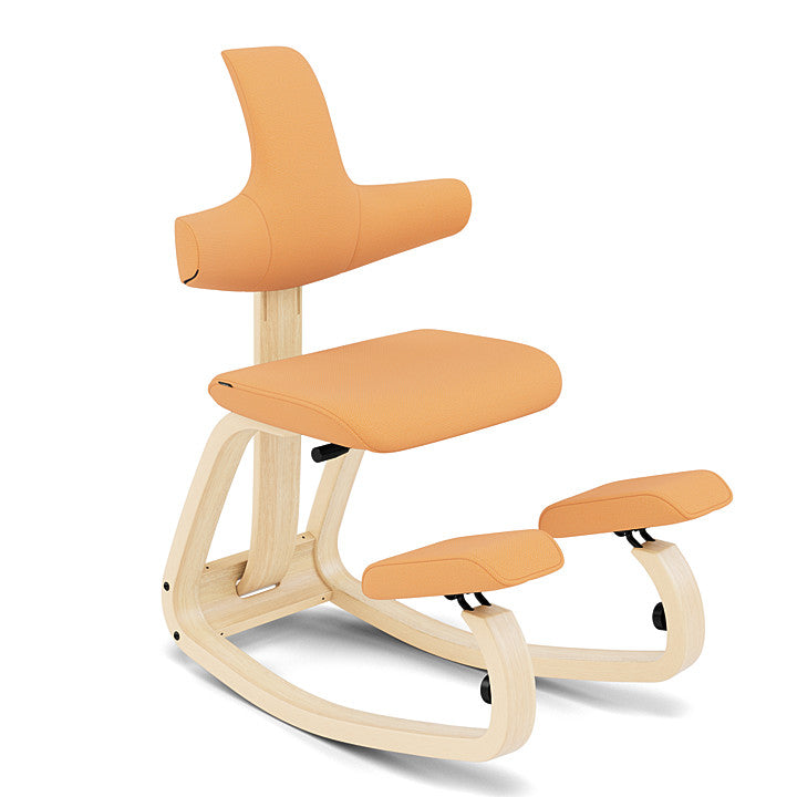 Thatsit™ Balans® - The original kneeling chair with the unique pendulum movemen (Base - Natural Lacquered Ash) by Varier Furniture