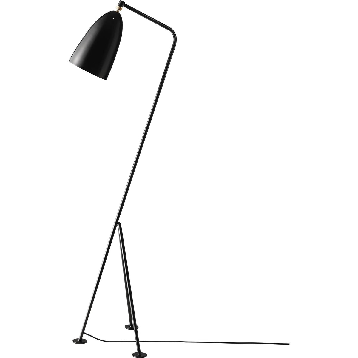 Grossman Collection Gräshoppa Floor Lamp Glossy Alabaster White