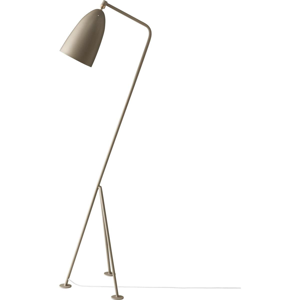 Grossman Collection Gräshoppa Floor Lamp Glossy Alabaster White