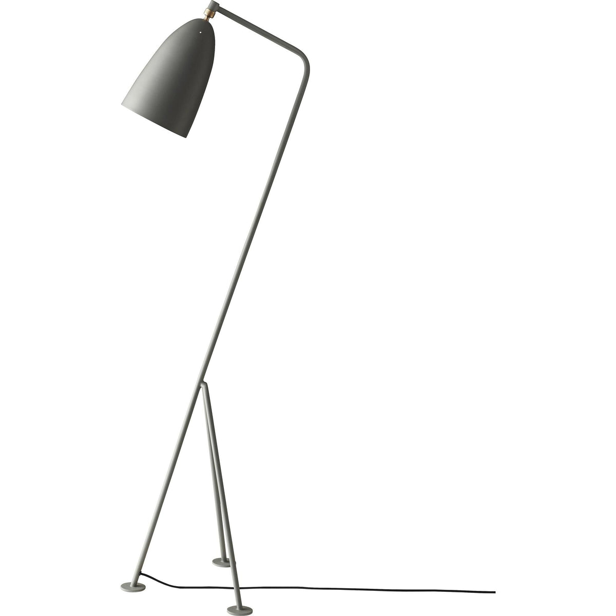 Grossman Collection Gräshoppa Floor Lamp Glossy Alabaster White