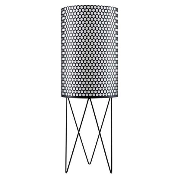 Pedrera Floor Lamp with Dimmer PD2 Matt Black
