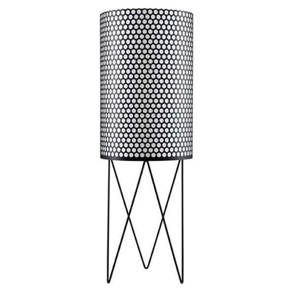 Pedrera Floor Lamp with Dimmer PD2 Matt Black
