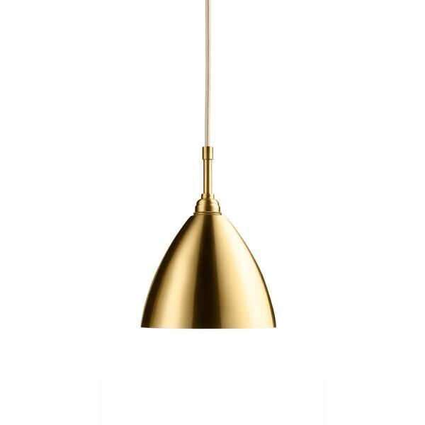 Bestlite BL9S Pendant Small Brass and Porcelain