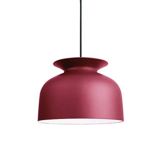 Ronde Pendant Charcoal Black Large