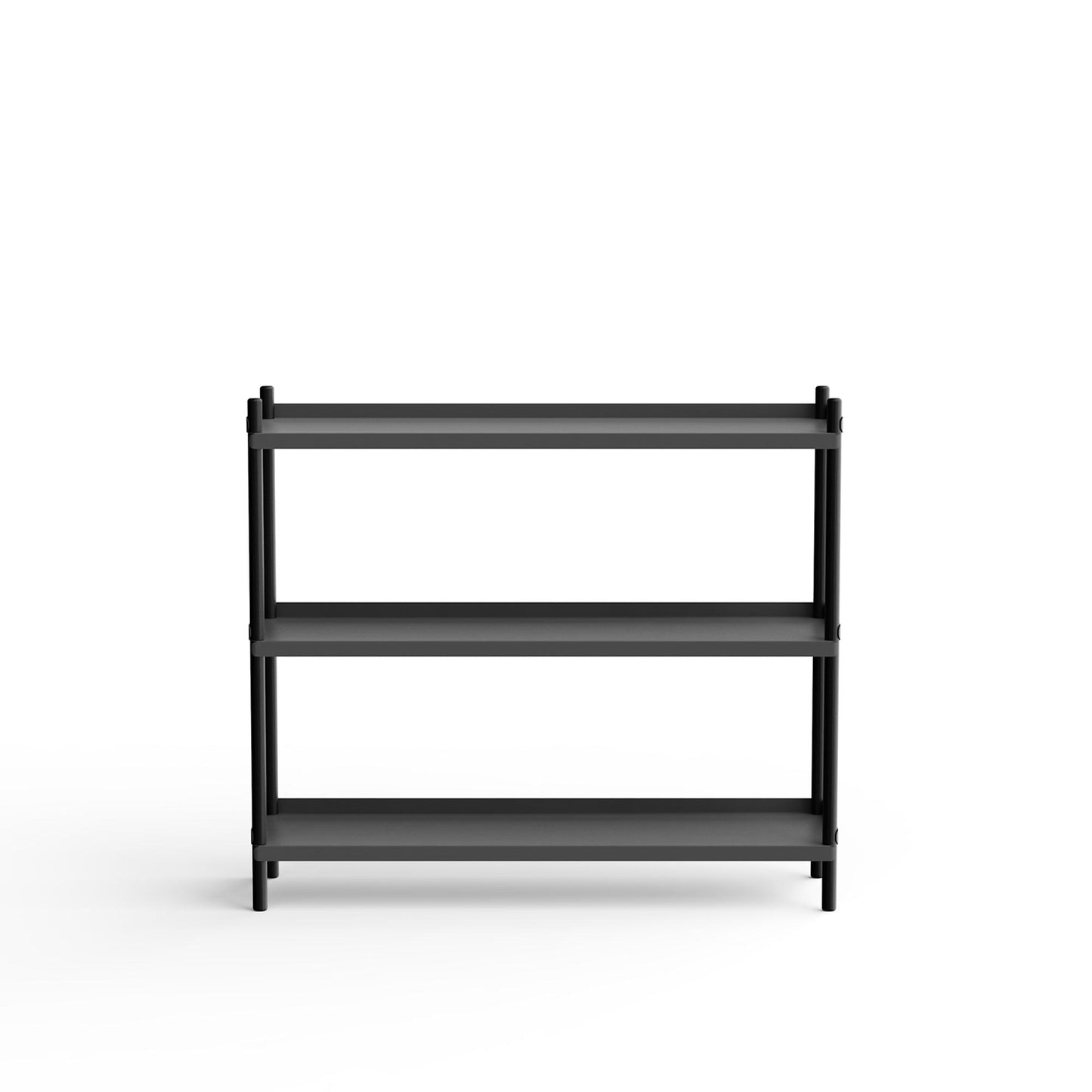 BOLT Shelf 1000 3 Pcs. by NINE #Black Anthracite