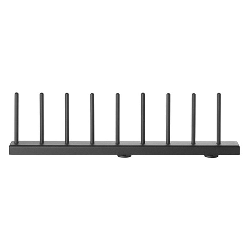 String place rack by String Furniture #30 cm, 2 pcs, black #