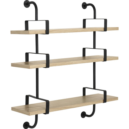 Démon Shelf L95 cm 3 Shelves Oak