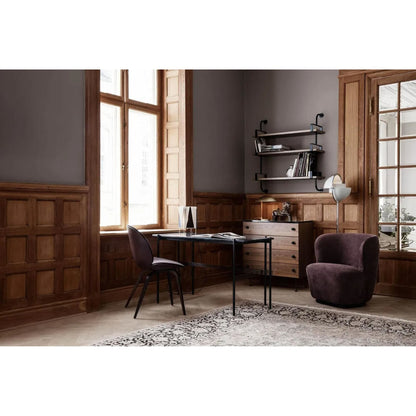 Démon Shelf L155 cm 4 Shelves American Walnut