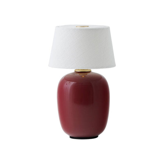 Torso Portable table lamp by Audo Copenhagen #ruby #