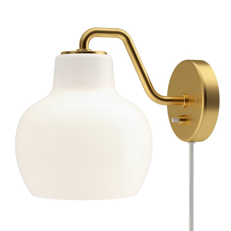 VL Ring Crown 1 wall lamp by Louis Poulsen #opal glass #