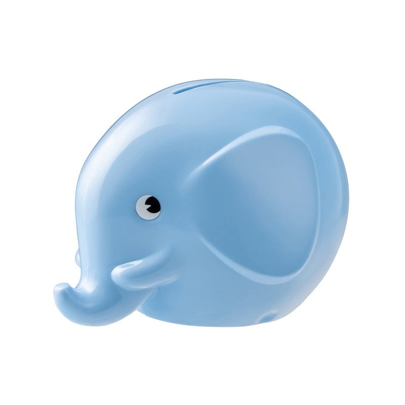 Medi Elephant moneybox by Palaset #light blue #