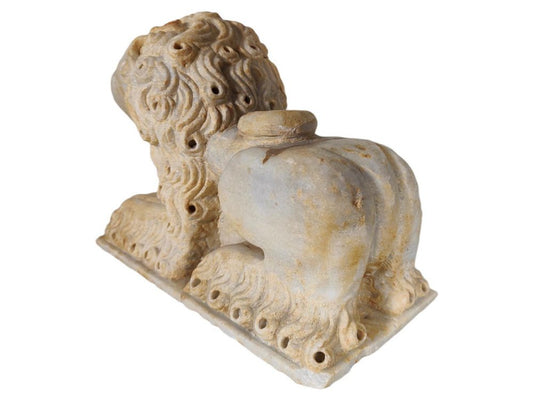 12th Century Italian Roman Marble Lion