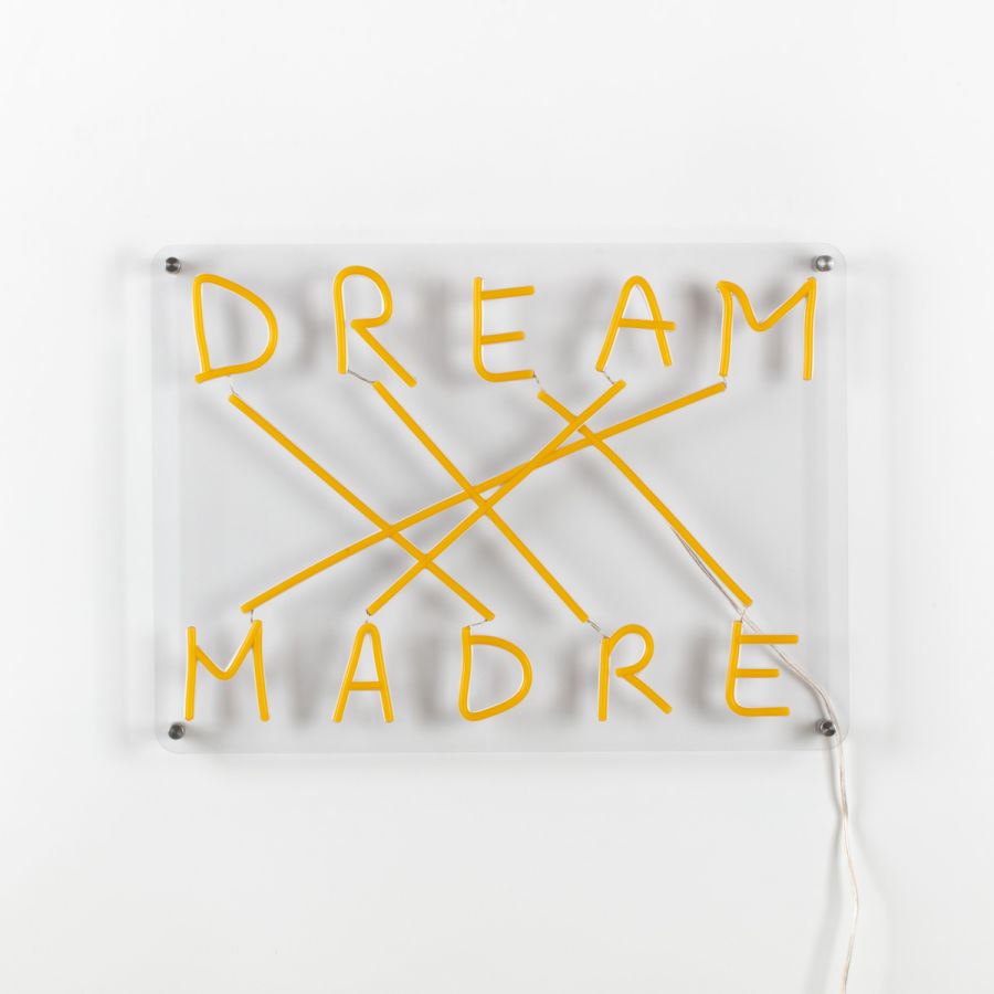 Silicone LED tube Wall Lamp Dream Madre by Seletti