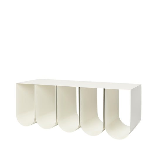 Curved Bench by Kristina Dam Studio #Beige