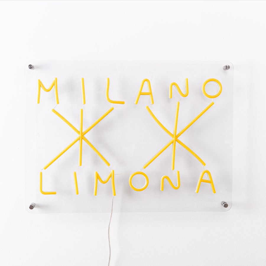 Silicone LED tube Wall Lamp MILANO-LIMONA by Seletti