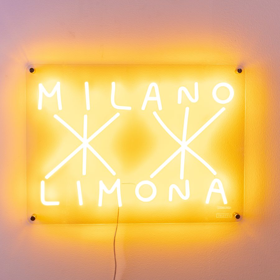 Silicone LED tube Wall Lamp MILANO-LIMONA by Seletti