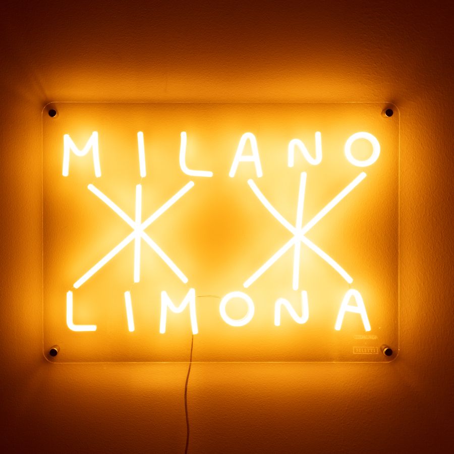 Silicone LED tube Wall Lamp MILANO-LIMONA by Seletti