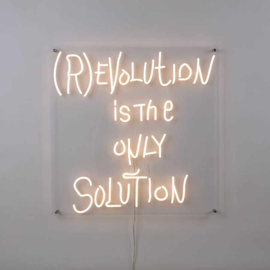 Silicone LED tube Wall Lamp (R)evolution Led by Seletti