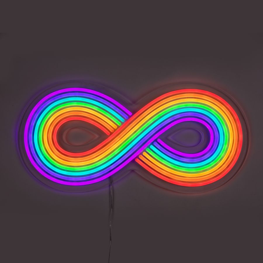 LED Wall Lamp Rainbow Revolution Led by Seletti