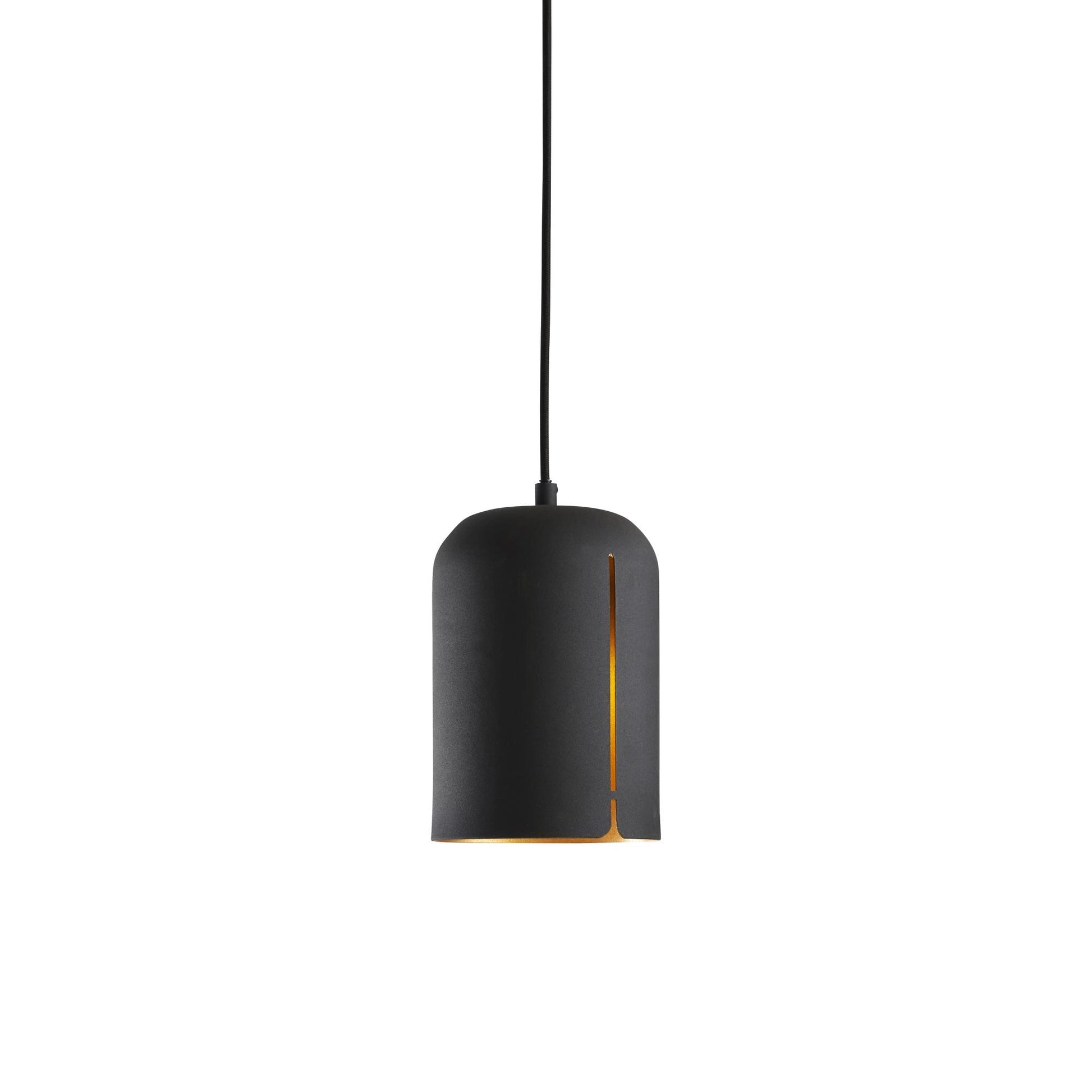 Gap Pendant Lamp Short by WOUD #Black/ Brass