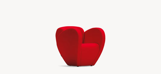 SIZE TEN - Polyester easy chair with armrests