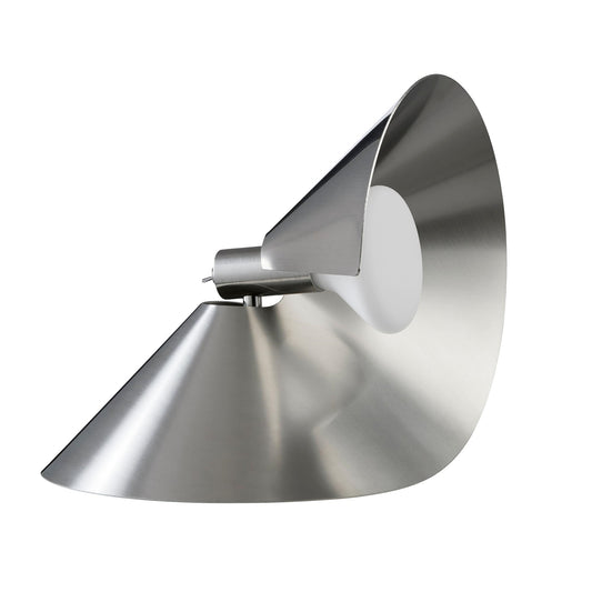 Peel Table Lamp by Frandsen #Brushed/Stainless Steel