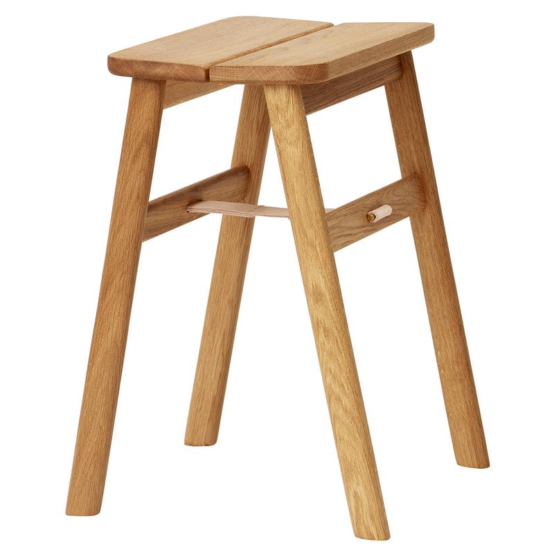 Angle foldable stool by Form & Refine #oak #