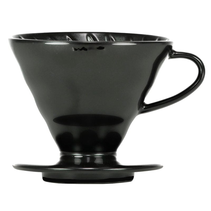 Hario V60 coffee dripper size 02 by Hario #matt black porcelain #